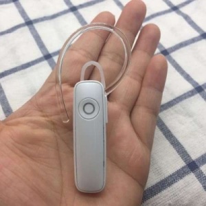 Casca bluetooth, MS 574, Hands-Free, Silicon Detasabil, Culoare Alba, 10M - Img 2
