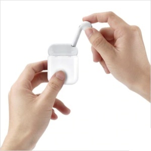 Casti i9S-TWS, Conectare Bluetooth, Compatibil Android & IOS, Docking station + Husa de silicon - Img 6