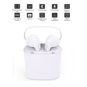 Casti Smart Bluetooth Wireless Intelli V7 , Stereo , Compatibile Android & iOS , Docking Station , Design Modern 2018 - Img 5