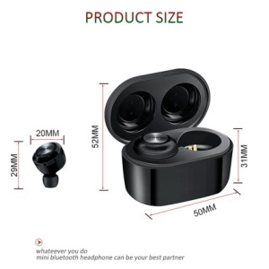 Casti Wireless DT-3 TWS Bluetooth 5.0 compatibile cu iOS & Android KATHODE - Img 4