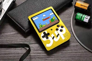 Consola Retro 400 Jocuri Skycandle Galben - Img 2