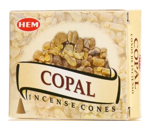 Conuri Parfumate HEM, Copal, 10 buc