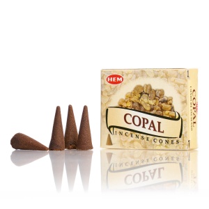 Conuri Parfumate HEM, Copal, 10 buc - Img 2