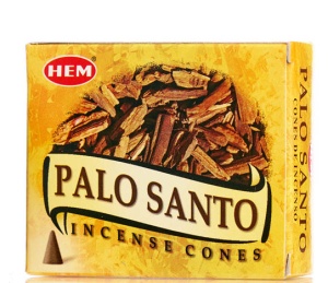 Conuri Parfumate HEM, Palo Santo, 10 buc