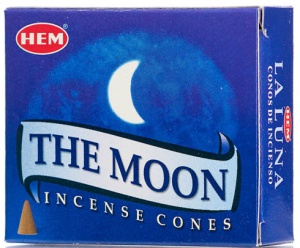 Conuri Parfumate HEM, The Moon, 10 buc