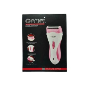 Epilator electric Geemy GM-3036, alimentare acumulator, Alb/roz, K KATHODE - Img 2