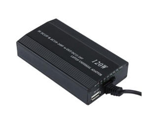 Incarcator universal laptop cu priza 220V si auto, putere 100W si 8 conectori-EDY®