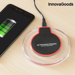 Incarcator wireless, by InnovaGoods Gadget Tech, cablu microusb inclus, wireless Qi + - Img 6