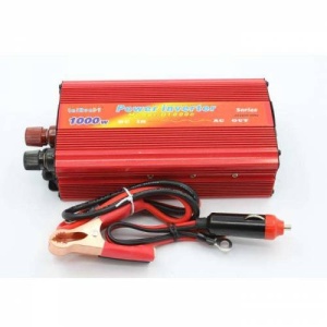 Invertor Auto Lairun 24V - 220V, Putere de varf 1000W, 10Amps, Port USB 5V -1A, Design Compact, Output Voltaj 220 V, Portocaliu - Img 2
