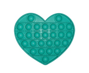 Jucarie anti-stres POP IT inima - verde K KATHODE