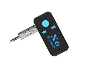 Kit Auto Bluetooth X6, 3.5 mm, 2.4 GHz, IntelliSec®, Negru