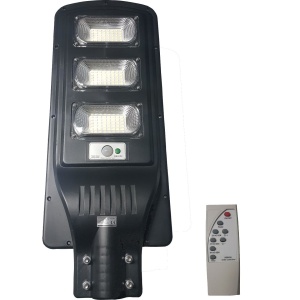 Lampa 120 LED de 90w Stradala cu incarcare solara, telecomanda inclusa