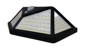 Lampa cu incarcare solara, senzor de miscare si amurg/lumina, stare de veghe, 3 moduri de iluminare, 114 x LED K KATHODE - Img 2