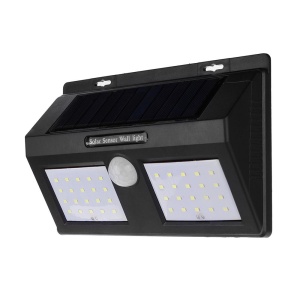 Lampa Cu LED Dubla Solara Si Senzor De Miscare 40 x LED - Img 5