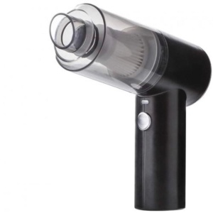 Mini Aspirator portabil pentru masina 2 in 1 fara fir cu incarcare prin USB, Negru, Selling Depot®