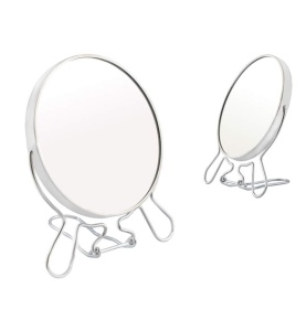 Oglinda Dubla Pliabila pentru Cosmetica cu Lupa, Marire 2x - Img 5