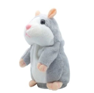 Pachet cu 2 jucarii interactive, contine Hamsterul vorbitor, repeta ce aude, isi misca corpul si capul,15 cm si Papagal vorbitor rosu, repeta tot ce aude, isi misca aripile si corpul,18cm - Img 3