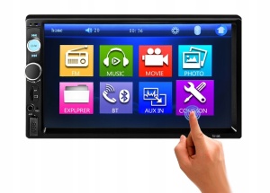 Player auto 7010B, 2DiN, negro, Radio FM, Navigatie, MirrorLink, Mp5, Ecran 7'', Bluetooth, Touchscreen, Divix, AVI, USB, SD Card, AUX - Img 5