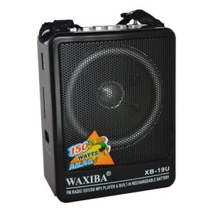 Radio MP3 portabil Waxiba XB-19U, baterie interna, mufa jack