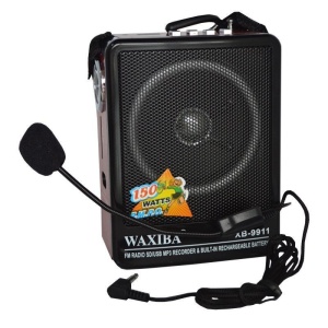 Radio Mp3 portabil WAXIBA XB-9911, microfon inclus