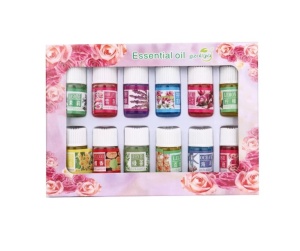 Set 12 x 3ml uleiuri esentiale aer Relaxare Fragrancing, de fructe si flori, pentru parfum Purificator si Umidificator si SPA