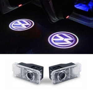 Set 2 Proiectoare cu logo dedicate VW Passat B5, Touareg, Phaeton - Img 2