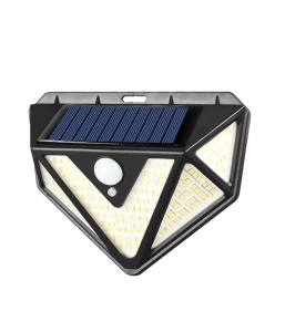 Set 2 x lampa cu incarcare solara, 166 x LED SMD, senzor de miscare/lumina/stare de veghe, buton ON/OFF, CL-166, K KATHODE - Img 2