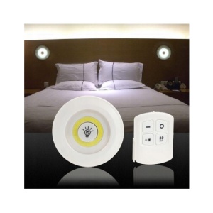 Set 3x lampa led controlate prin telecomanda, alimentare cu baterii Alb - Img 6