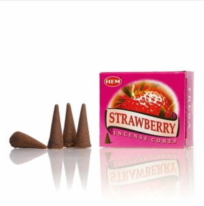 Set Conuri Parfumate - 10 Buc - Strawberry