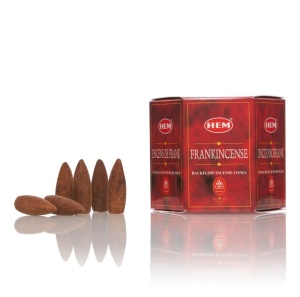 Set Conuri parfumate Backflow - 40 Buc - Frankincense