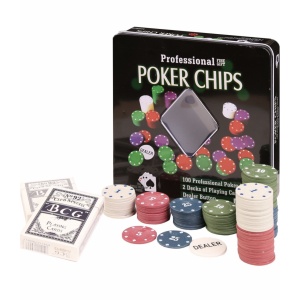 Set Poker 100 Jetoane si Carti