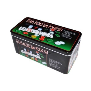Set Poker Professional, TEXES PRO , 200 jetoane, 5 culori - Img 2