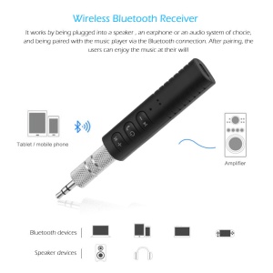 Adaptor Bluetooth audio pentru orice boxa, sistem audio, device portabil si linie audio a masinii, wireless si handsfree - Img 10