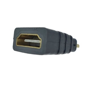 Adaptor HDMI mama la microHDMI tata, 4K, 3D, ARC, ethernet, negru - Img 4