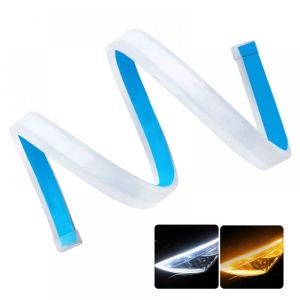 Banda Led Auto Faruri Drl 60 cm cu Semnalizare Secventiala Dinamica Lumini de zi - Img 2