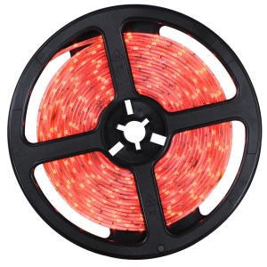 Banda LED IP20, 5 m, Rosu + alimentator - Img 4