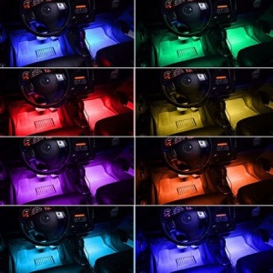 Banda Led RGB, lumina auto multiple culori, cu telecomanda - Img 2