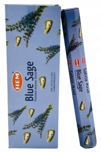 Betisoare parfumate, Hem, Bambus, 20 piese, Albastru