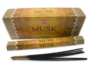Betisoare parfumate HEM -Musk uscat 6 cutii x 20 bete - Img 2
