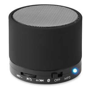Boxa portabila metalica Bluetooth, Cititor USB, Cititor Card, Negru