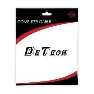 Cablu VGA Monitor Detech, dublu ecranat, bobine antiparaziti - Img 4