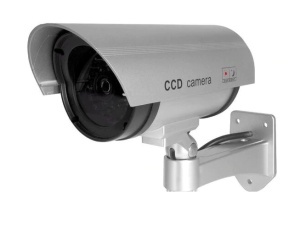 Camera de supraveghere falsa de exterior, LED rosu indicator, ajustabila - Img 6