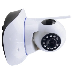 Camera de supraveghere IP Wireless P2P, cu night vision, alerta prin email, control de la distanta - Img 3