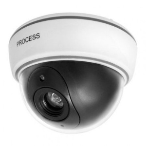 Camera supraveghere falsa de tip dome, Led Rosu - Img 3