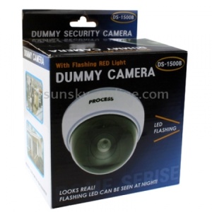 Camera supraveghere tip Dome, falsa, Dummy Camera, DS 1500 B, Led Flashing - Img 2
