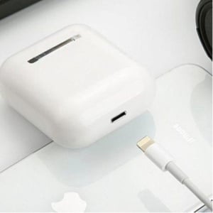 Casti i9S-TWS, Conectare Bluetooth, Compatibil Android & IOS, Docking station + Husa de silicon - Img 7