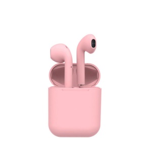 Casti KlaussTech Bluetooth V5.0, Carcasa de Incarcare, Autonomie 4 ore, Incarcare 70 min, Utilizare Usoara, Design Ergonomic, Moderne, Culoare Roz - Img 4