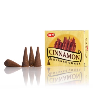Conuri Parfumate HEM, Cinnamon, 10 buc - Img 2