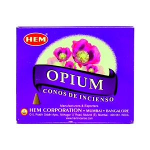 Conuri parfumate HEM, Opium 10 buc