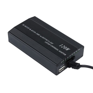 Incarcator universal laptop, priza si auto, 120W, 8 conectori Kathode - Img 2
